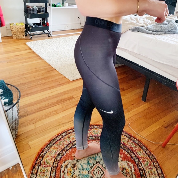 nike pro running tights